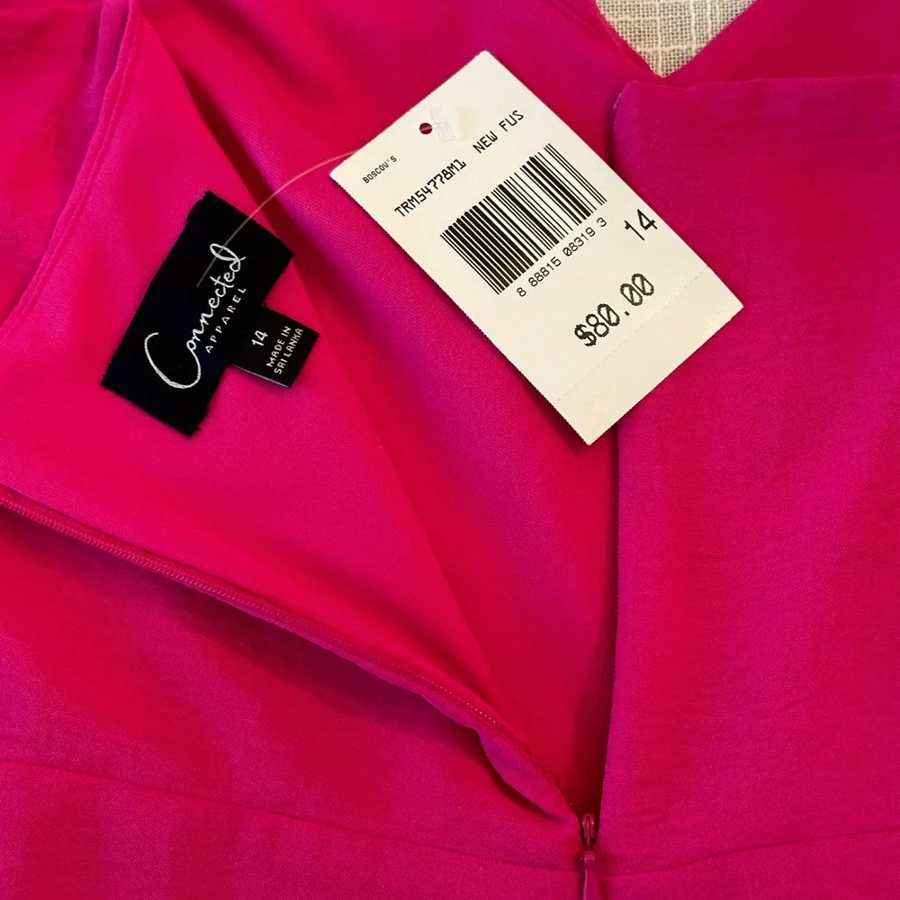 Pink Ruffled Spaghetti Strap Sun Dress - Picture 2 of 7